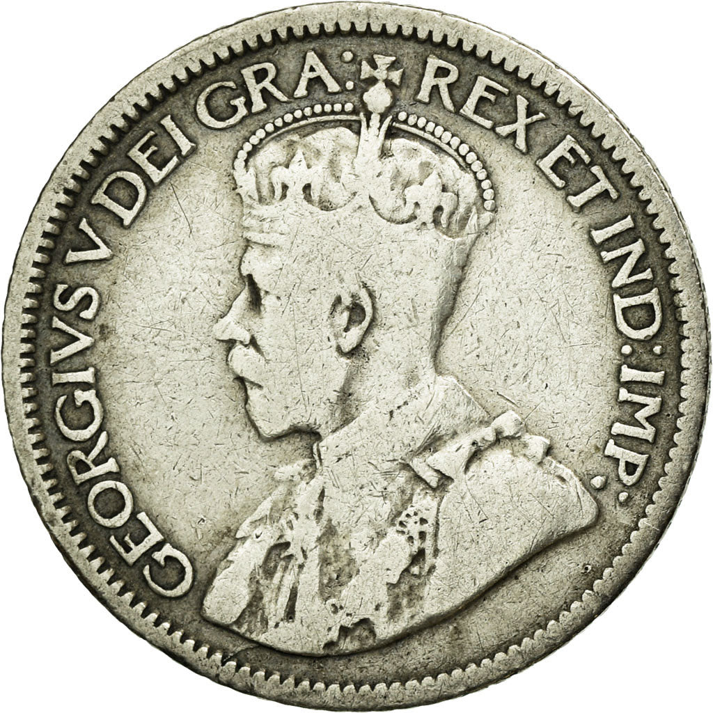 Monnaie, Canada, George V, 10 Cents, 1913, Royal Canadian Mint, Ottawa, TB+