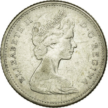 Coin, Canada, Elizabeth II, 10 Cents, 1965, Royal Canadian Mint, Ottawa