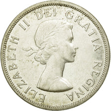Coin, Canada, Elizabeth II, Dollar, 1957, Royal Canadian Mint, Ottawa