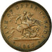 Coin, Canada, UPPER CANADA, Penny, 1857, Royal Canadian Mint, EF(40-45), Copper