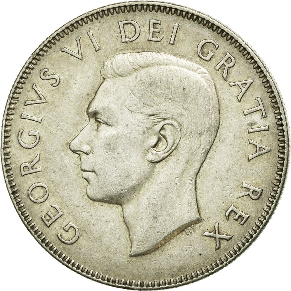 Monnaie, Canada, George VI, 50 Cents, 1949, Royal Canadian Mint, Ottawa, TTB