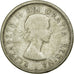 Coin, Canada, Elizabeth II, 25 Cents, 1956, Royal Canadian Mint, Ottawa