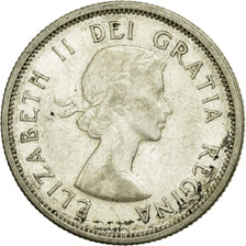 Coin, Canada, Elizabeth II, 25 Cents, 1964, Royal Canadian Mint, Ottawa
