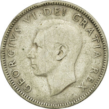 Coin, Canada, George VI, 25 Cents, 1950, Royal Canadian Mint, Ottawa, VF(30-35)