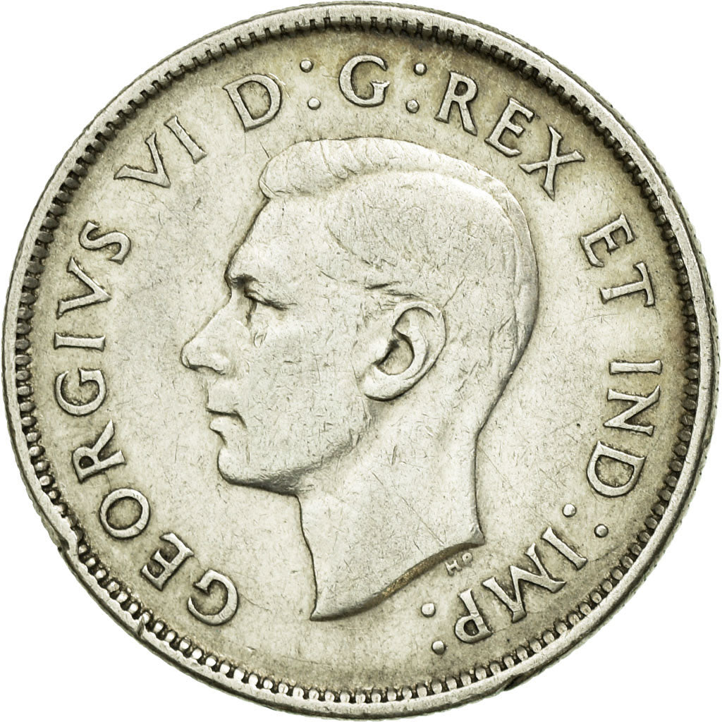 Coin, Canada, George VI, 25 Cents, 1942, Royal Canadian Mint, Ottawa, EF(40-45)