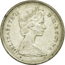 Coin, Canada, Elizabeth II, 25 Cents, 1965, Royal Canadian Mint, Ottawa
