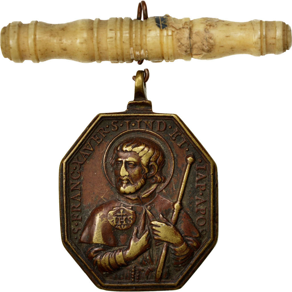 FRANCE, Religions & beliefs, Louis XIV, Medal, AU(50-53), Bronze, 38, 53.50