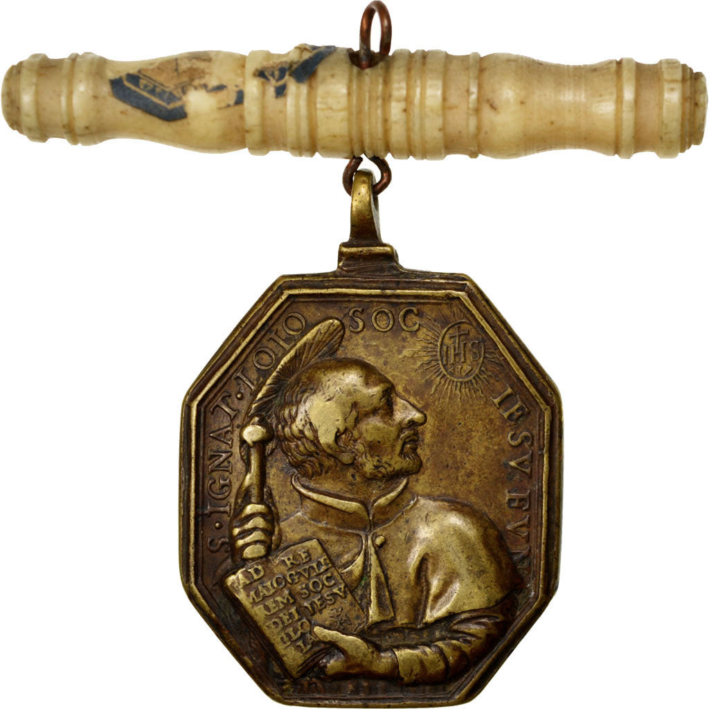 FRANCE, Religions & beliefs, Louis XIV, Medal, AU(50-53), Bronze, 38, 53.50