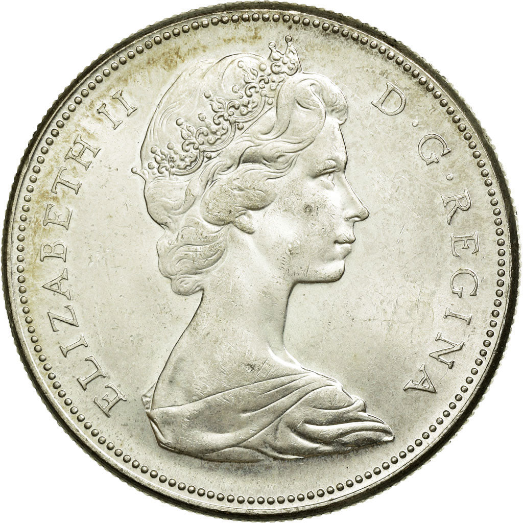 Coin, Canada, Elizabeth II, Dollar, 1967, Royal Canadian Mint, Ottawa