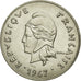 Monnaie, Nouvelle-Calédonie, 50 Francs, 1967, Paris, TTB, Nickel, KM:7