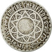 Münze, Marokko, Mohammed V, 5 Francs, AH 1370/1951, Paris, S+, Aluminium, KM:48