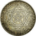 Coin, Morocco, Mohammed V, 200 Francs, AH 1372/1953, Paris, EF(40-45), Silver