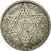 Coin, Morocco, Mohammed V, 100 Francs, AH 1372/1953, Paris, EF(40-45), Silver