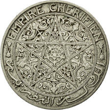 Coin, Morocco, Yusuf, 50 Centimes, undated (1921), bi-Bariz, Paris, EF(40-45)