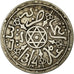 Coin, Morocco, 'Abd al-Aziz, 1/2 Dirham, 1896 (1314), Paris, EF(40-45), Silver