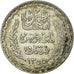 Moneta, Tunisia, Ahmad Pasha Bey, 5 Francs, 1936/AH1355, Paris, BB, Argento