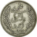 Monnaie, Tunisie, Ali Bey, Franc, 1892/AH1309, Paris, TB+, Argent, KM:224