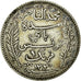 Coin, Tunisia, Muhammad al-Nasir Bey, Franc, 1912/AH1330, Paris, EF(40-45)