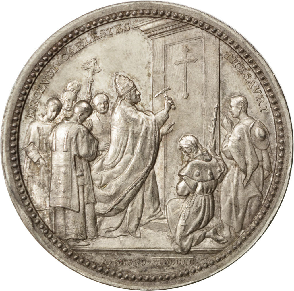 Vatican, Religions & beliefs, Medal, AU(55-58), Silver, 43, 34.30