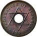 Moeda, Nigéria, Elizabeth II, 1/2 Penny, 1959, EF(40-45), Bronze, KM:1