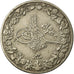Moeda, Egito, Abdul Hamid II, 1/10 Qirsh, 1896 (AH 1293/22), Misr, EF(40-45)