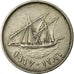 Coin, Kuwait, Jabir Ibn Ahmad, 20 Fils, 1967/AH1386, EF(40-45), Copper-nickel