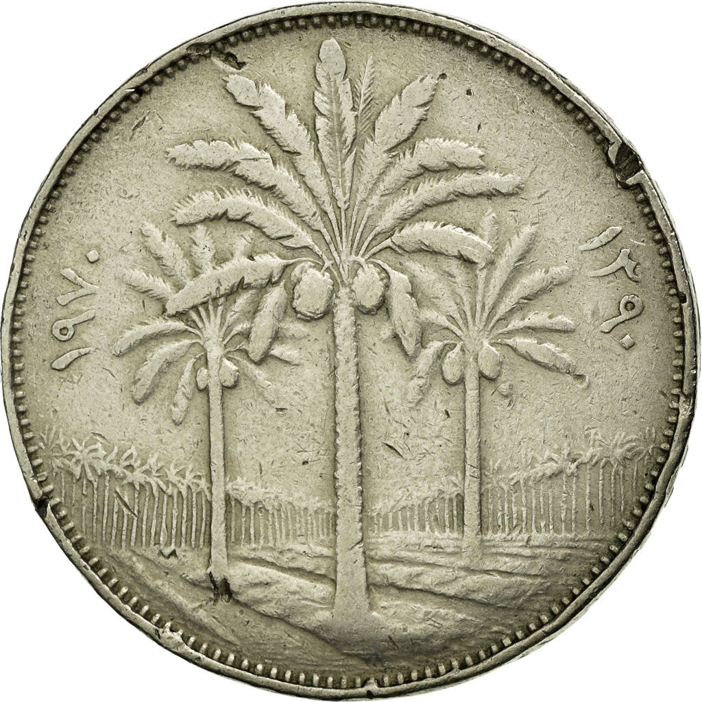 Monnaie, Iraq, 100 Fils, 1970, TB+, Copper-nickel, KM:129