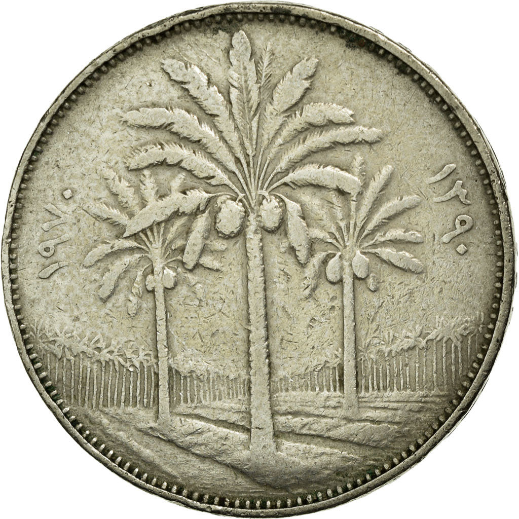 Monnaie, Iraq, 100 Fils, 1970, TTB, Copper-nickel, KM:129