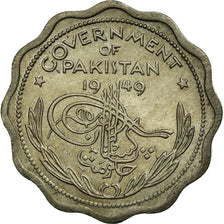 Coin, Pakistan, Anna, 1949, EF(40-45), Copper-nickel, KM:3