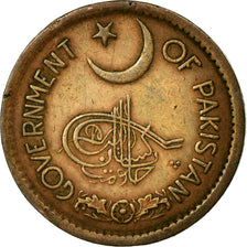 Coin, Pakistan, Pie, 1956, EF(40-45), Bronze, KM:11