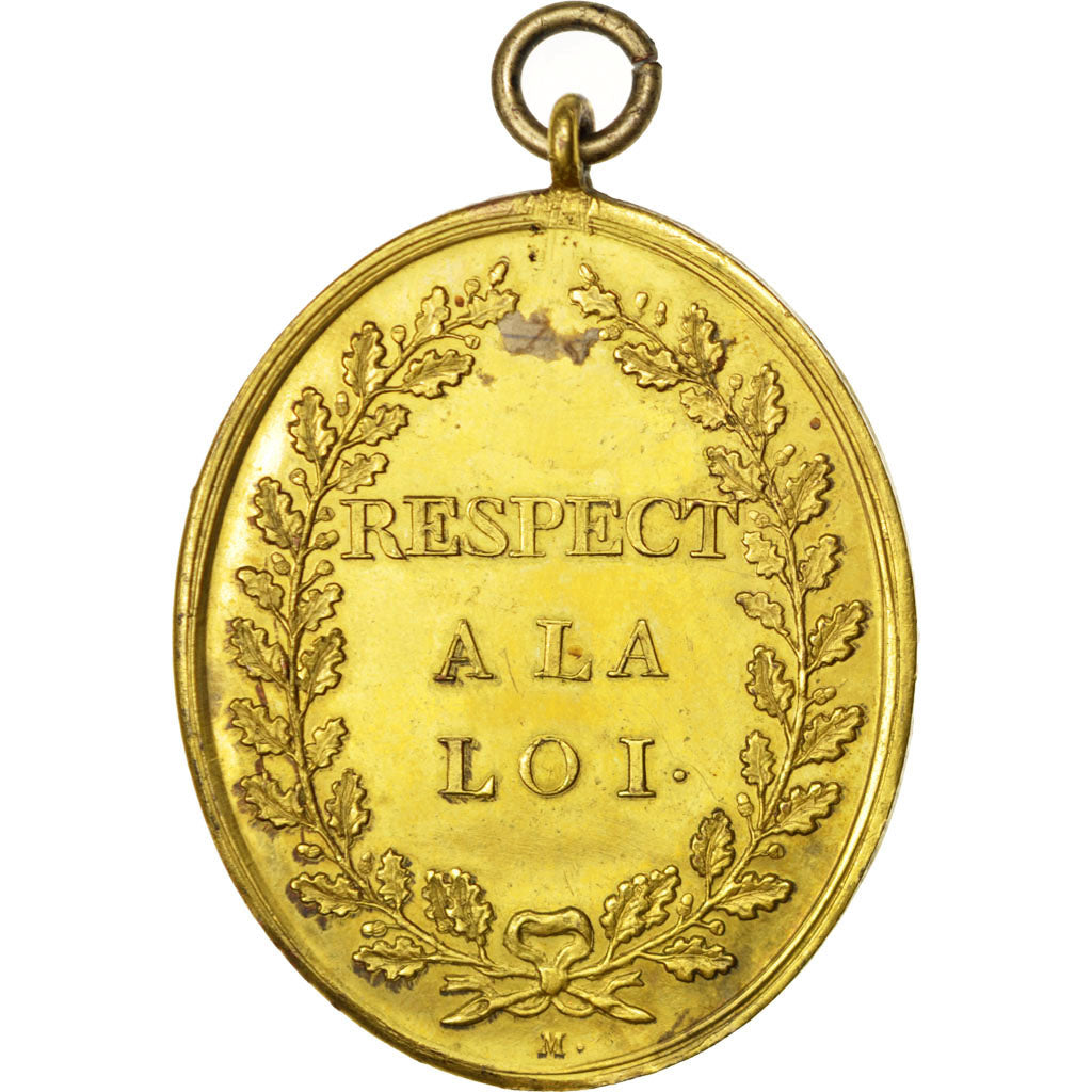 Francia, medaglia, Convention, Administrateurs de Département et District, nd