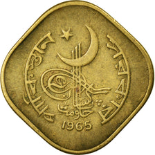 Coin, Pakistan, 5 Paisa, 1965, EF(40-45), Nickel-brass, KM:26