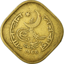 Coin, Pakistan, 5 Paisa, 1968, VF(30-35), Nickel-brass, KM:26