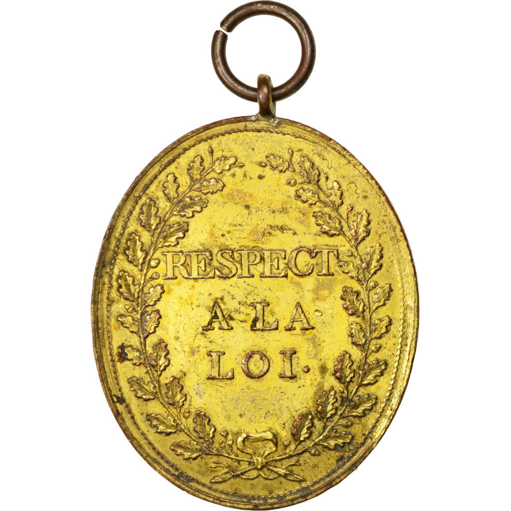 France, Medal, Convention, Administrateurs de Département et District
