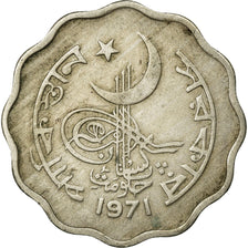 Coin, Pakistan, 10 Paisa, 1971, VF(30-35), Copper-nickel, KM:31