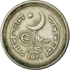 Coin, Pakistan, 25 Paisa, 1971, VF(30-35), Copper-nickel, KM:30