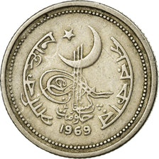 Coin, Pakistan, 25 Paisa, 1969, EF(40-45), Copper-nickel, KM:30