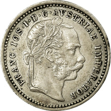 Monnaie, Autriche, Franz Joseph I, 10 Kreuzer, 1872, TTB, Argent, KM:2206