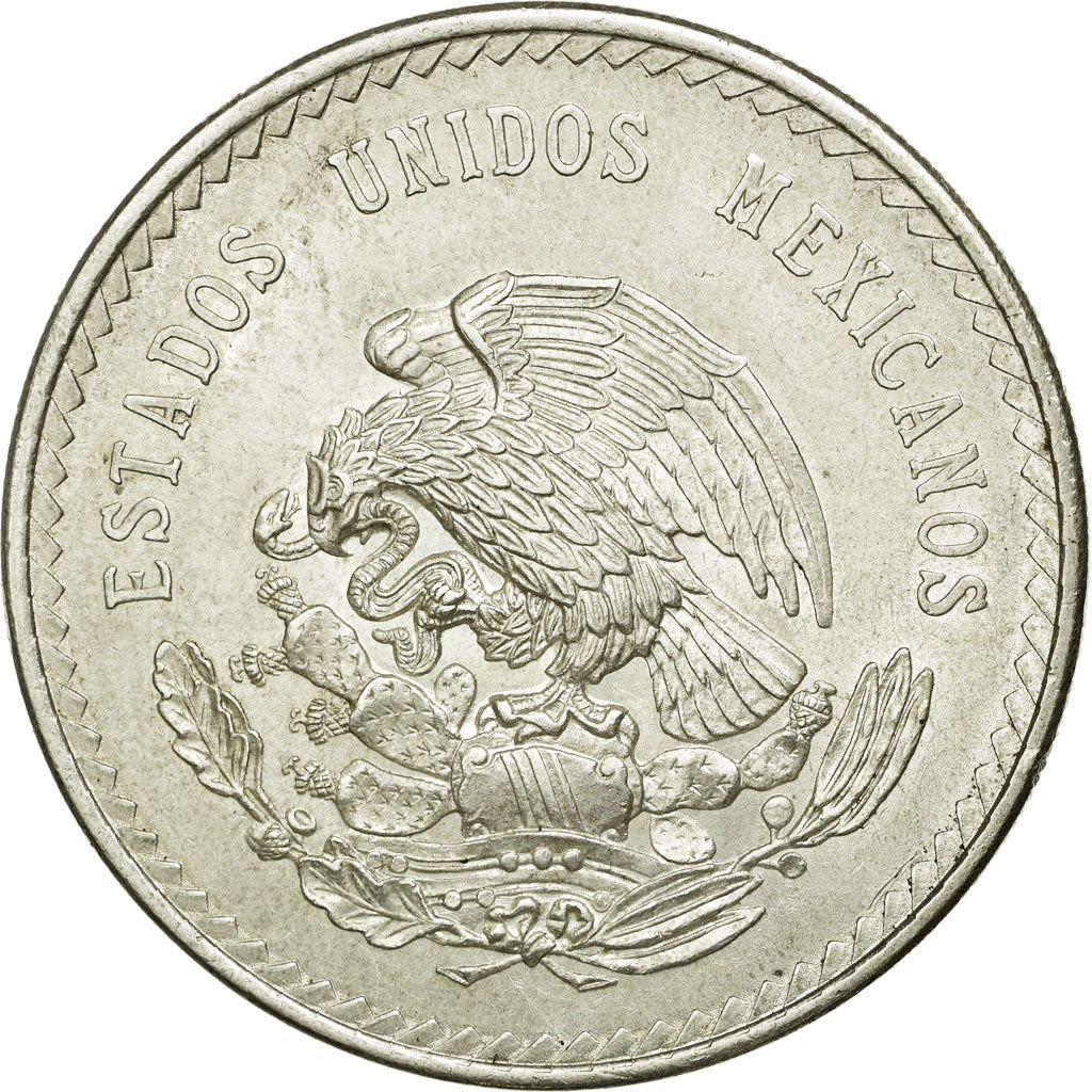 Coin, Mexico, 5 Pesos, 1948, Mexico City, EF(40-45), Silver, KM:465
