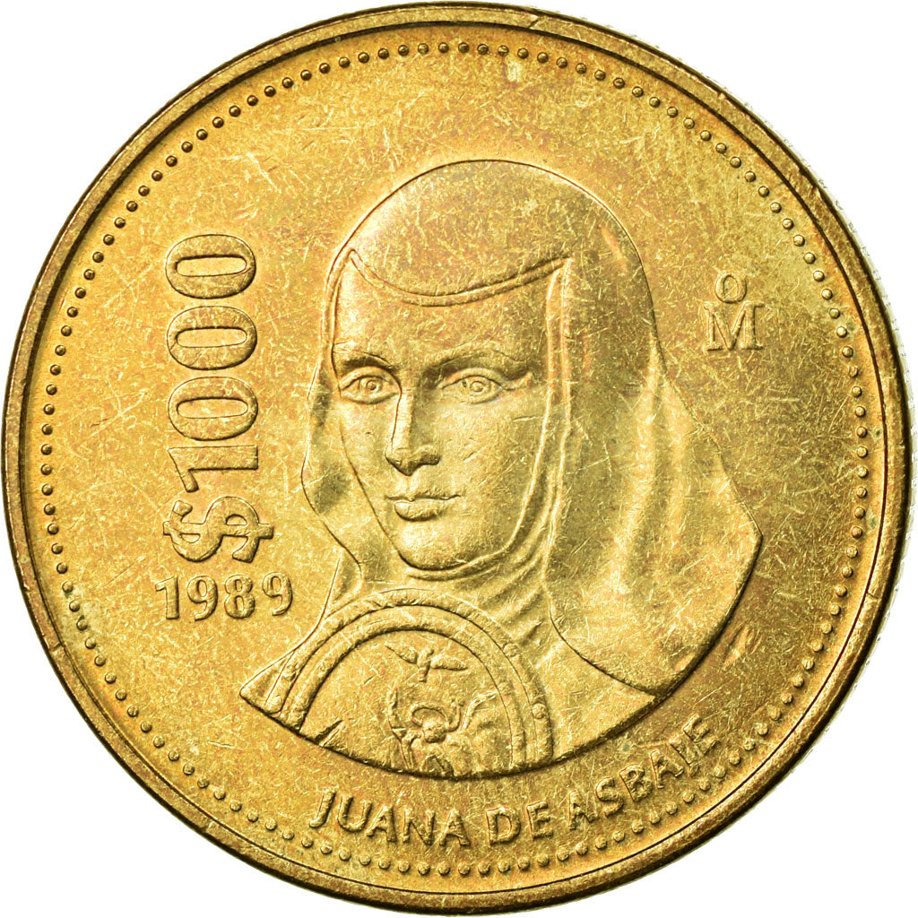 Coin, Mexico, 1000 Pesos, 1968, Mexico City, EF(40-45), Aluminum-Bronze, KM:536