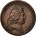 FRANCE, Politics, Society, War, Louis XIV, Medal, AU(55-58), Mauger, Copper,...