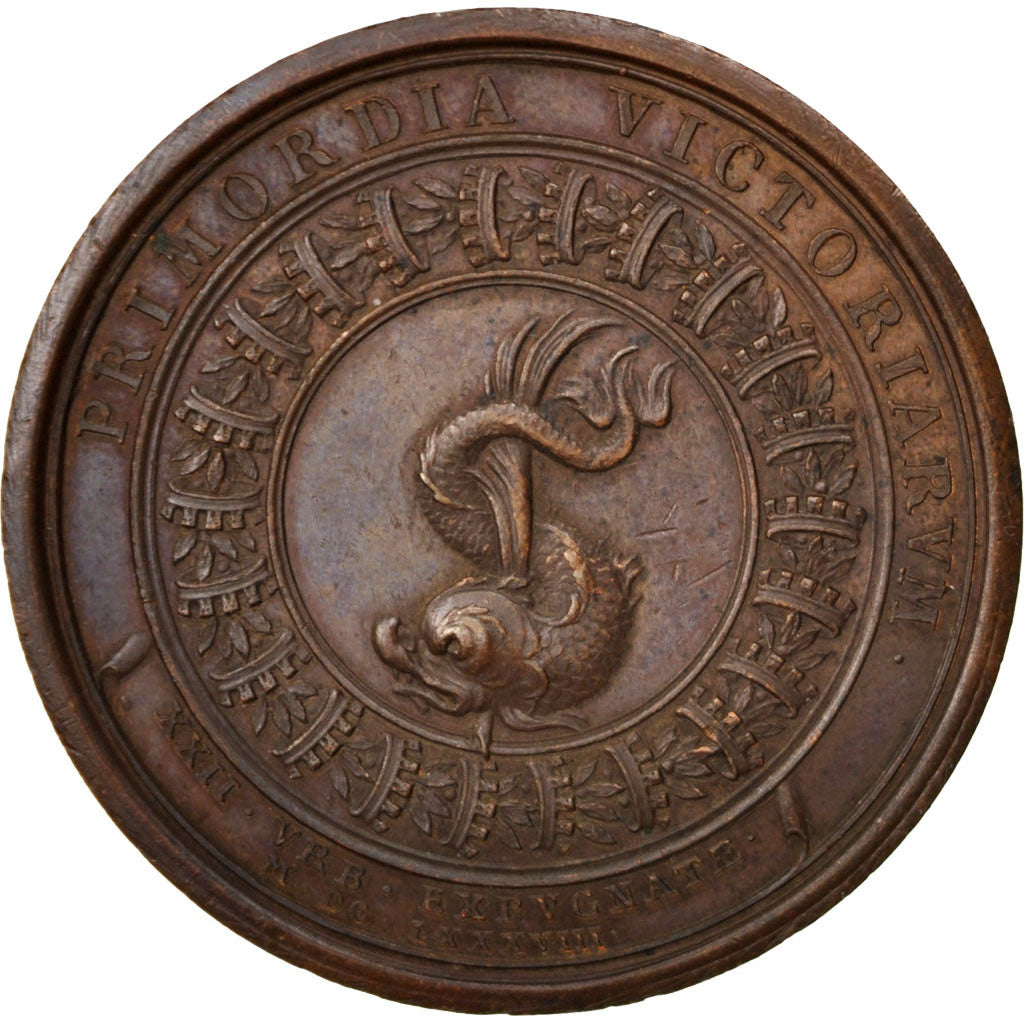 FRANCE, Politics, Society, War, Louis XIV, Medal, AU(55-58), Mauger, Copper,...