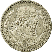 Coin, Mexico, Peso, 1959, Mexico City, VF(30-35), Silver, KM:459