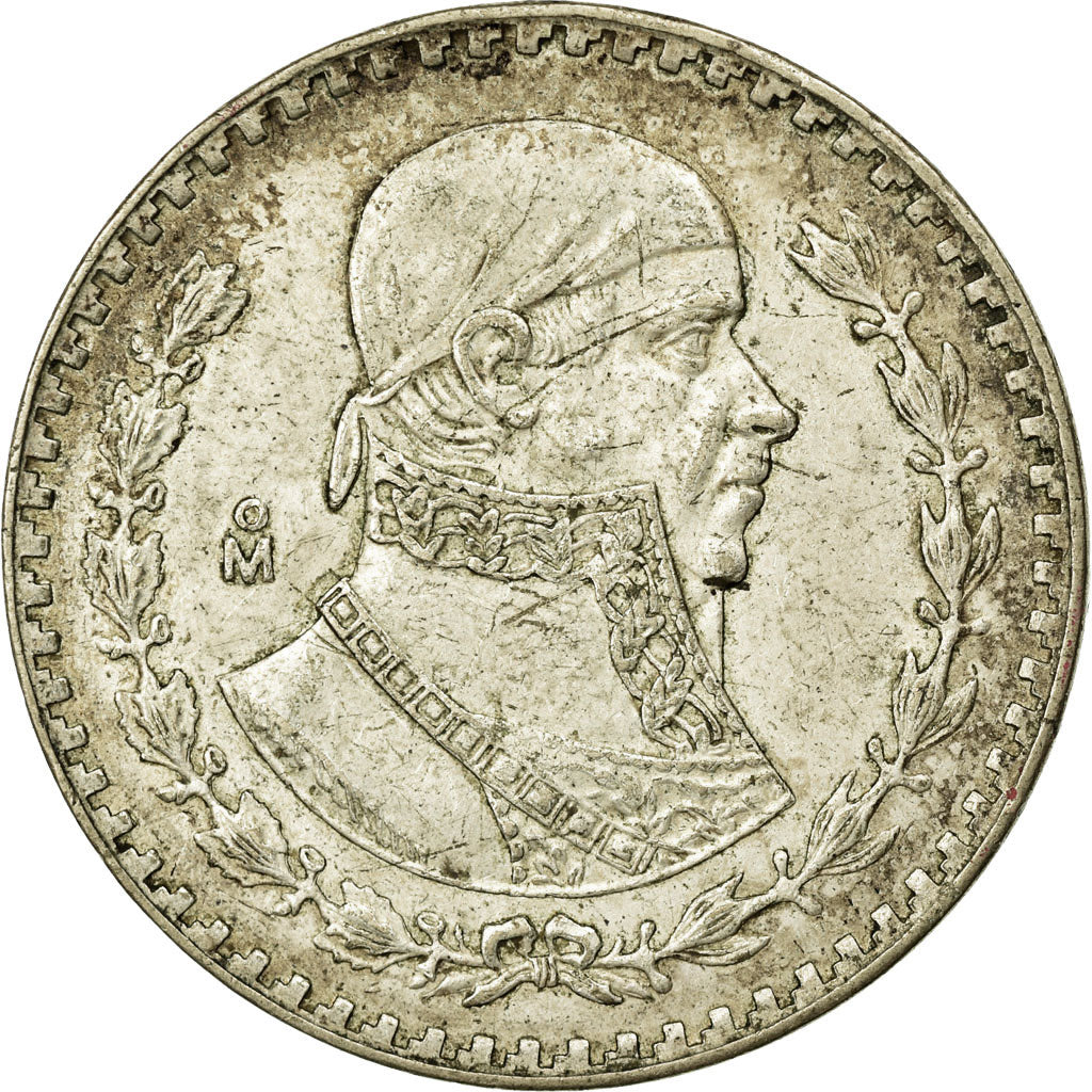 Coin, Mexico, Peso, 1962, Mexico City, VF(30-35), Silver, KM:459