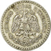 Moneda, México, Peso, 1923, Mexico City, MBC, Plata, KM:455