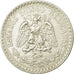 Coin, Mexico, Peso, 1924, Mexico City, EF(40-45), Silver, KM:455