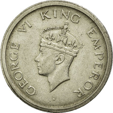 Coin, INDIA-BRITISH, George VI, Rupee, 1947, EF(40-45), Nickel, KM:559