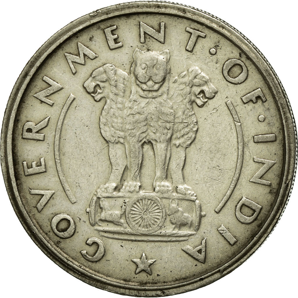 Monnaie, INDIA-REPUBLIC, Rupee, 1950, Mumbai, Bombay, TTB, Nickel, KM:7.1