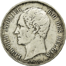 Monnaie, Belgique, Leopold I, 5 Francs, 5 Frank, 1850, TB+, Argent, KM:17