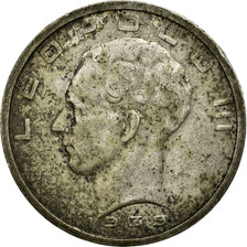 Coin, Belgium, 50 Francs, 50 Frank, 1939, VF(30-35), Silver, KM:121